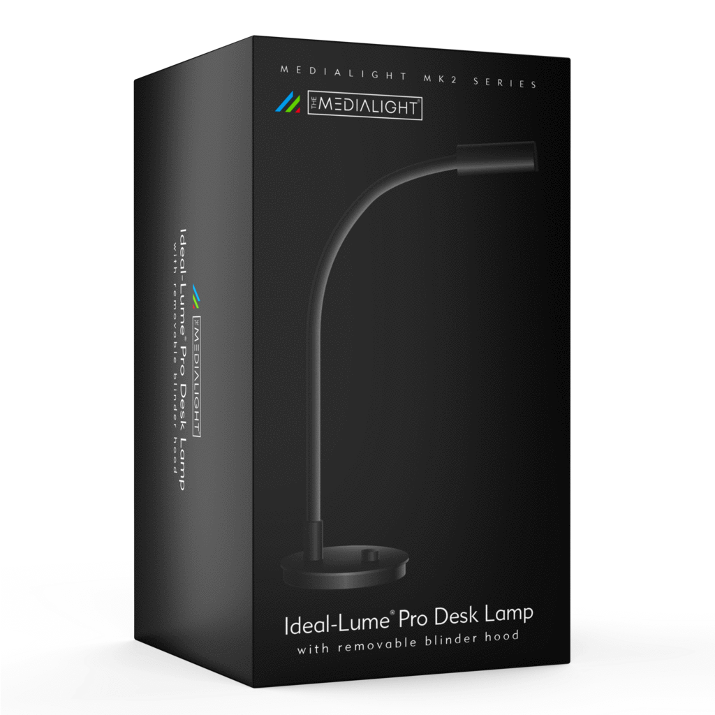 ideal-lume pro by medialight desk lamp